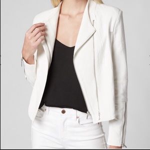 Light Cream colored Moto Jacket